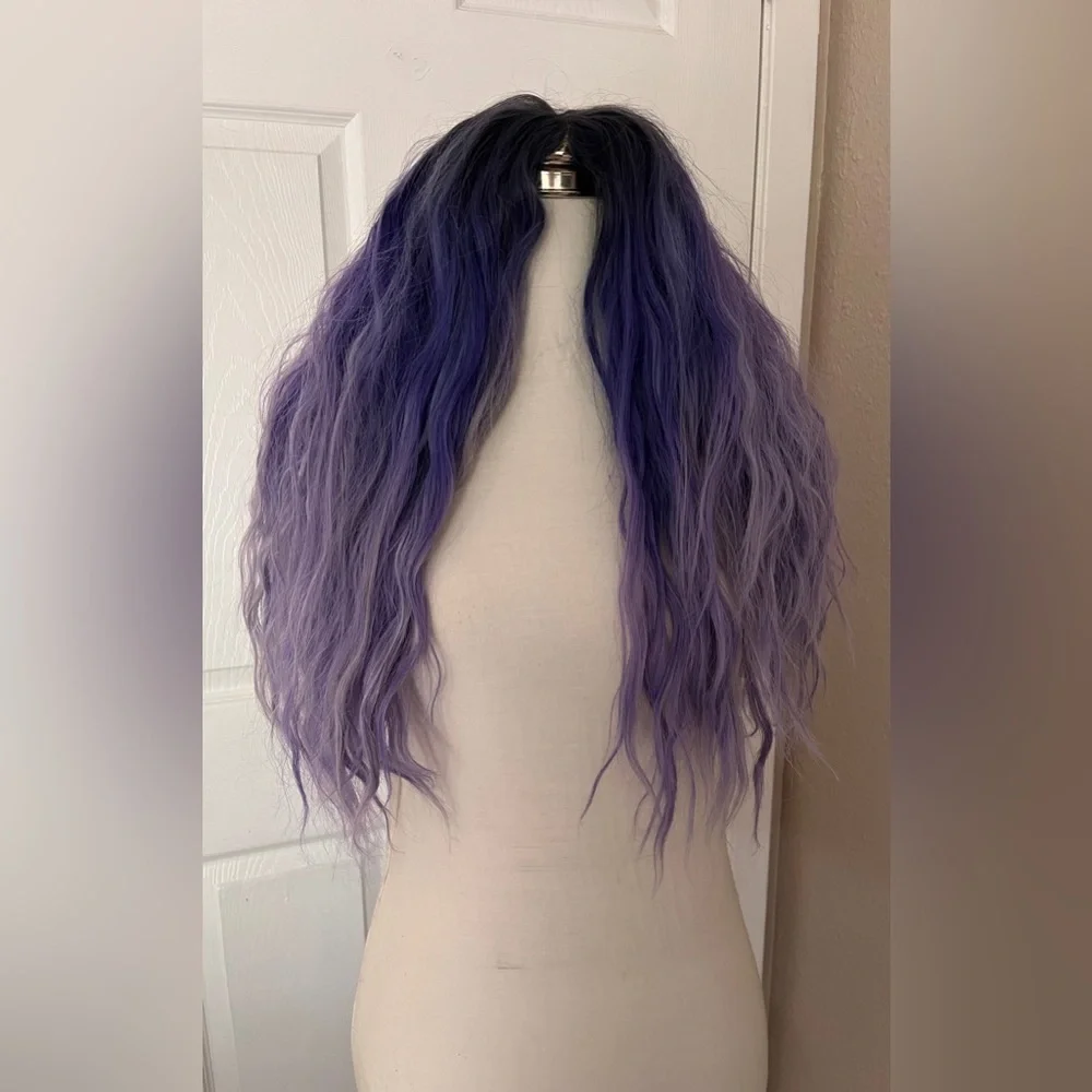Lavender ombré colored Uniwigs